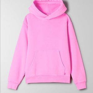 TNA Classic pullover pink hoodie